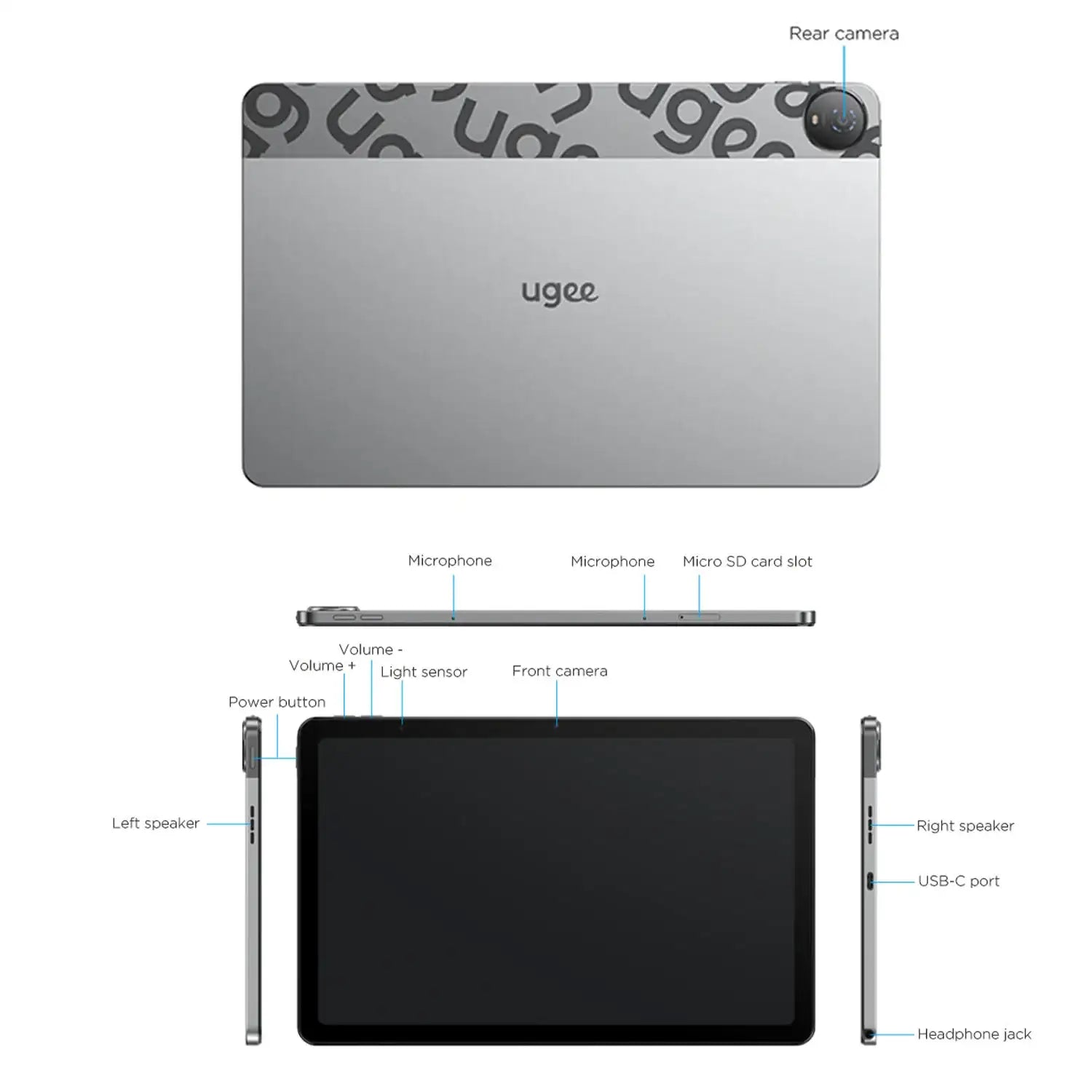 ugee 10.36" Fun Drawing Pad UT2