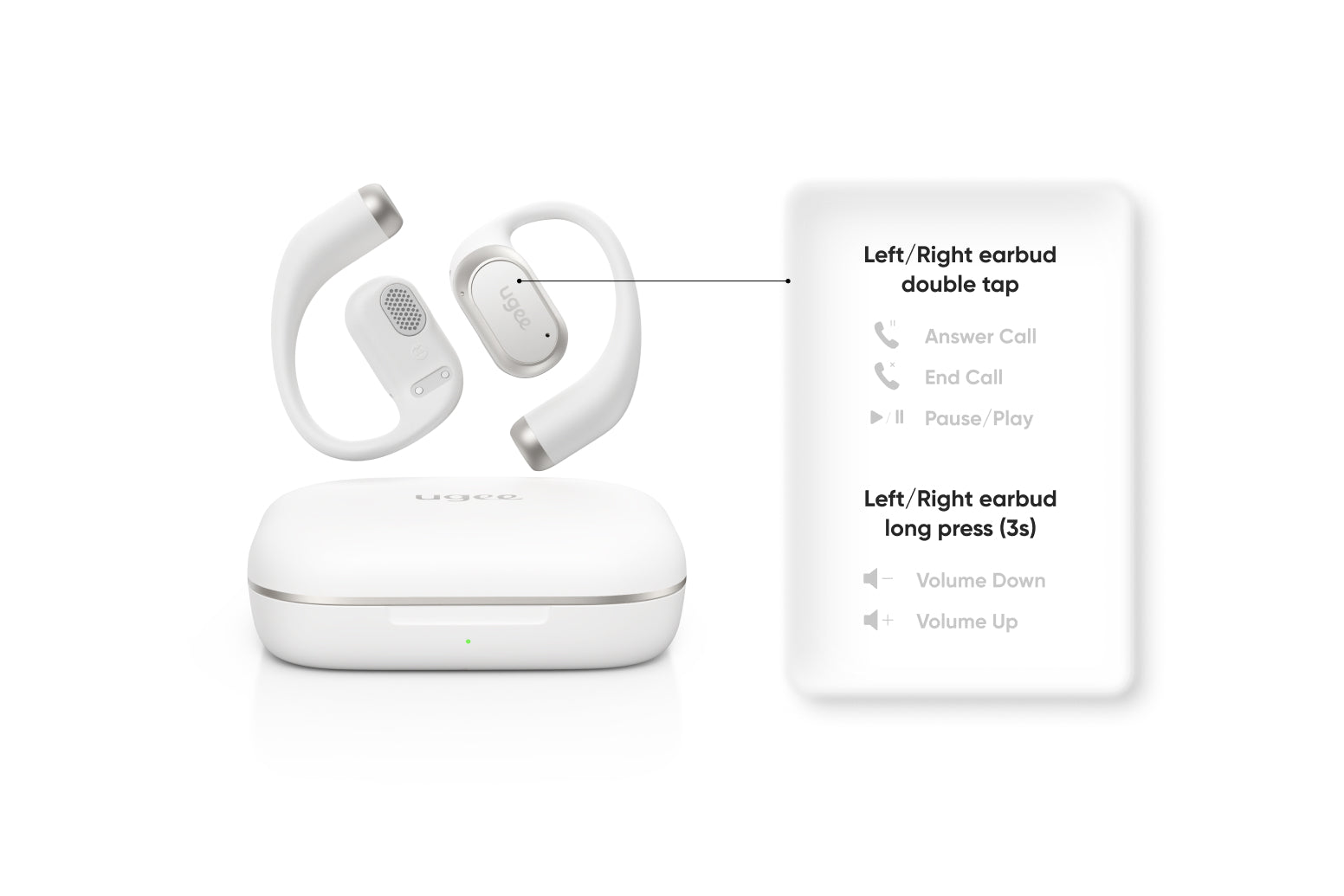 best open air earbuds with smart control