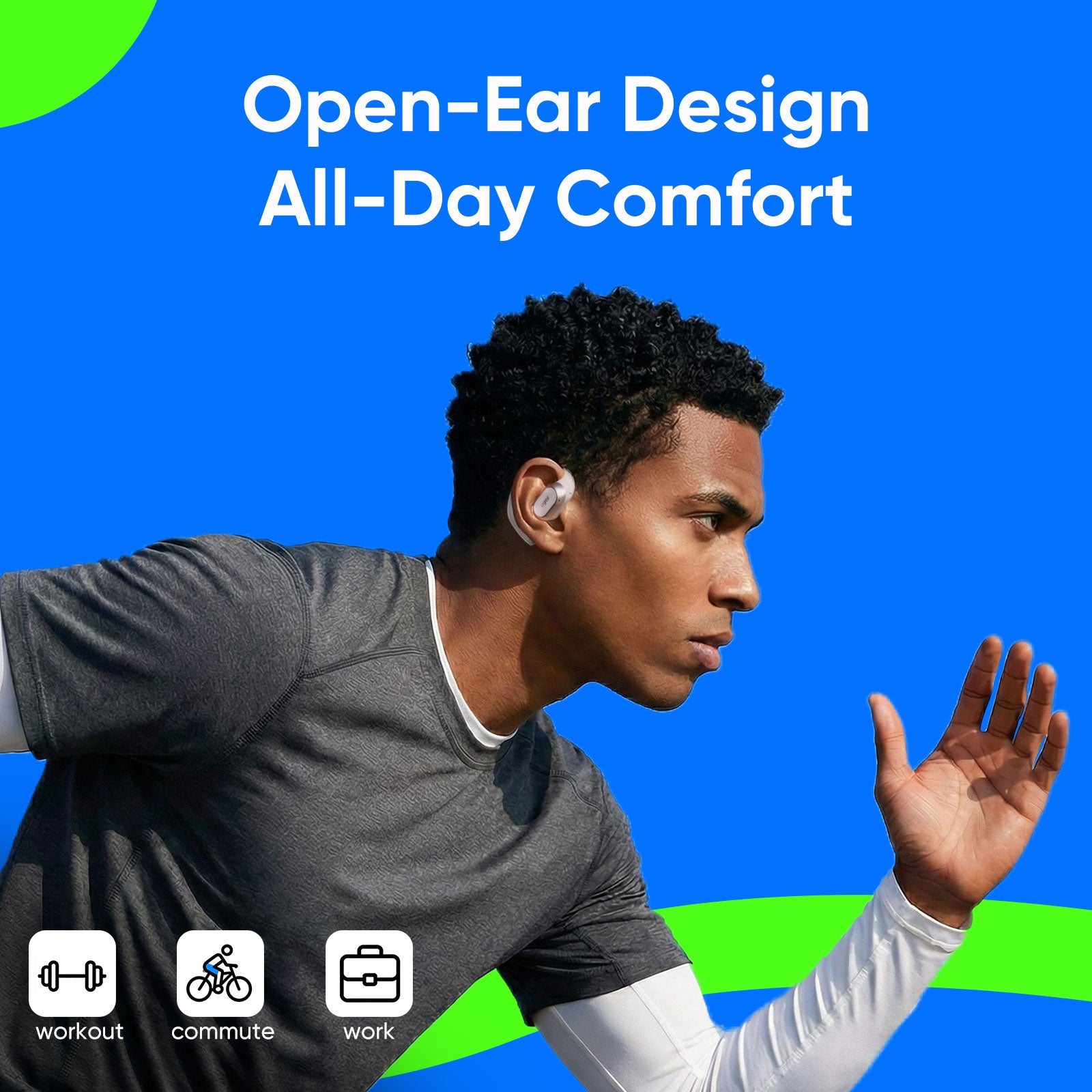 FreSound Open Earbuds for All-Day Comfort