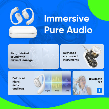 FreSound Open Earbuds for All-Day Comfort